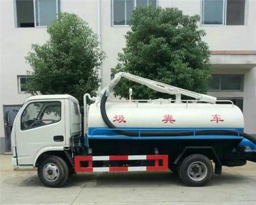 多利卡沼气池吸粪车图片，多利卡吸粪车价格表图片，5方东风国四吸粪车图片-中科商务网-湖北五环专用汽车
