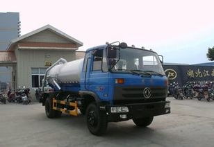 2011年东风平头吸污车 尖头吸污车 东风金霸吸粪车厂价直销 东风平头吸吸车图片