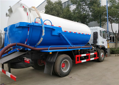 东风145吸污吸粪车产品简介、工作原理、工作流程与维修方案